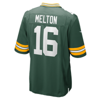 Green Bay Packers Bo Melton Green Team Game Jersey