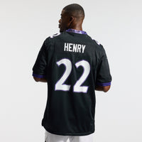 Baltimore Ravens Derrick Henry Black Alternate Game Jersey