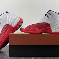 Sneakers, White Red Colorway, Lace Up Design, Casual Gift for Sneaker Fans