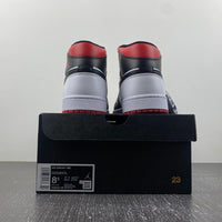 Mid Top Sneakers, White Black Red Colorway, Lace Up Design, Casual Gift for Sneaker Fans