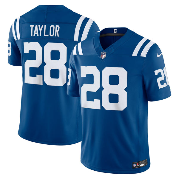 Indianapolis Colts Jonathan Taylor Royal Team Stitched Limited Jersey