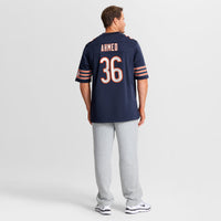 Chicago Bears Salvon Ahmed Navy Team Game Jersey