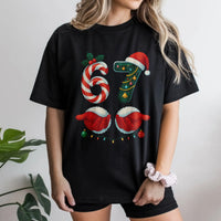 Gen Alpha Meme Holiday T-Shirt, 67 Candy Cane Christmas Shirt, Humorous 67 Number Graphic Tee, Teen Christmas Joke Shirt, Holiday Apparel Present