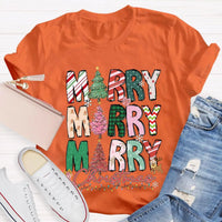 Festive Christmas Holiday Educator Shirt, Merry and Bright Teacher T-Shirt, Adorable Winter Classroom Tee, Teacher Holiday Present, Xmas Apparel