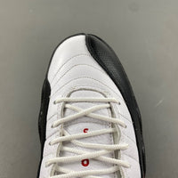 Low Top Sneakers, White Black Red Colorway, Lace Up Design, Casual Gift for Sneaker Fans