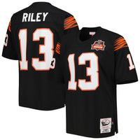 Cincinnati Bengals 1981 Ken Riley Black Authentic Throwback Retired Player Jersey