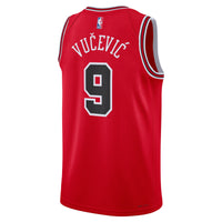 Chicago Bulls Icon Edition Swingman Jersey - Red - Nikola Vučević