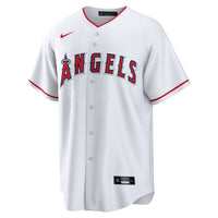 Los Angeles Angels White Home Blank Replica Jersey