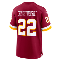 Washington Commanders Jacory Croskey-Merritt Burgundy Game Jersey