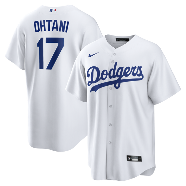Los Angeles Dodgers Shohei Ohtani White Home Replica Jersey