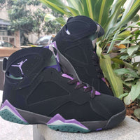 Sneakers, Black Purple Colorway, Lace Up Design, Casual Gift for Sneaker Fans