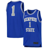 Royal Memphis Tigers Replica Basketball Jersey