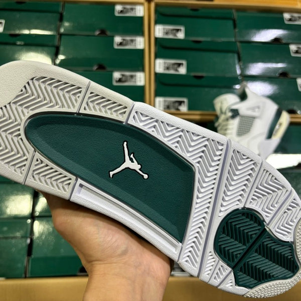 Low Top Sneakers, White Green Colorway, Lace Up Design, Casual Gift for Sneaker Fans