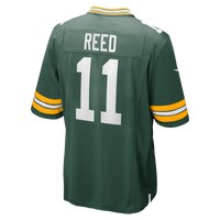 Green Bay Packers Jayden Reed Green Game Jersey