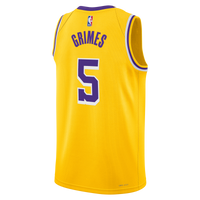 Los Angeles Lakers Icon Edition Swingman Jersey - Gold - Quentin Grimes