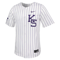 White Kansas State Wildcats Limited Baseball Jersey