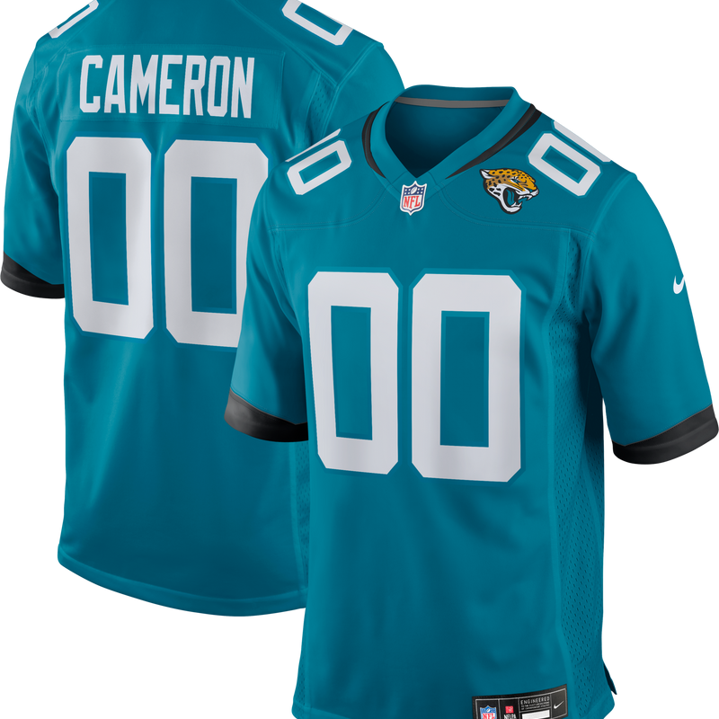Jacksonville Jaguars Josh Cameron Teal Game Jersey