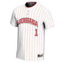 #1 Louisiana Ragin' Cajuns Lightweight Softball Jersey - White