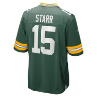 Green Bay Packers Bart Starr Green Game Retired Player Jersey