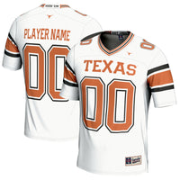 Texas Longhorns NIL Pick-A-Player Football Fashion Jersey - White