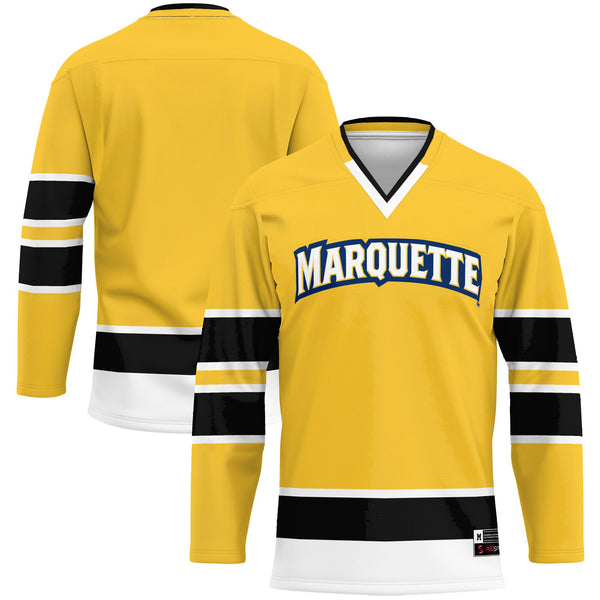 Marquette Golden Eagles Hockey Jersey - Blue