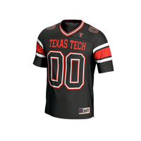 Texas Tech Red Raiders Personalized Football Fashion Jersey - Black