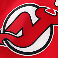 New Jersey Devils Jack Hughes Red Home Premium Jersey