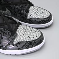 Sneakers, Black Gray Colorway, Lace Up Design, Casual Gift for Sneaker Fans