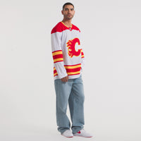 Calgary Flames White Away Premium Jersey
