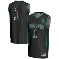 #1 Coastal Carolina Chanticleers Lightweight Basketball Jersey - Black