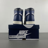 Retro High Top Sneakers, Blue White Black Colorway, Lace Up Design, Casual Gift for Sneaker Fans