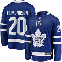Toronto Maple Leafs Joel Edmundson Blue Home Premier Breakaway Player Jersey