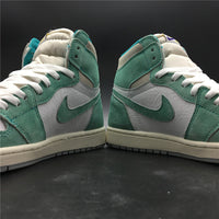 Sneakers, Lake Green White Colorway, Lace Up Design, Casual Gift for Sneaker Fans