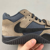Low Top Sneakers, Black Brown Colorway, Reverse Hook Design, Lace Up Design, Casual Gift for Sneaker Fans