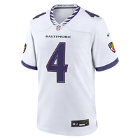 Baltimore Ravens Zay Flowers White Game Jersey
