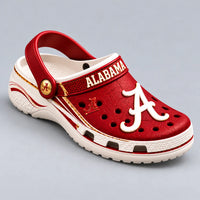 ALA Script - Crimson Clogs With Game-Day Confidence