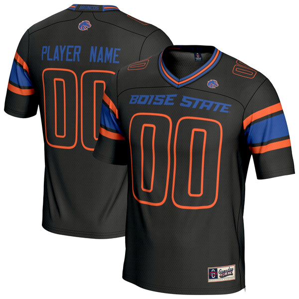 Boise State Broncos NIL Pick-A-Player Lightweight Collegiate Football Fashion Jersey - Black