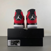 Mid Top Sneakers, Red Black Colorway, Lace Up Design, Casual Gift for Sneaker Fans