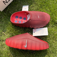 Slides, Burgundy Colorway, Slip On Design, Casual Gift for Shoe Lovers