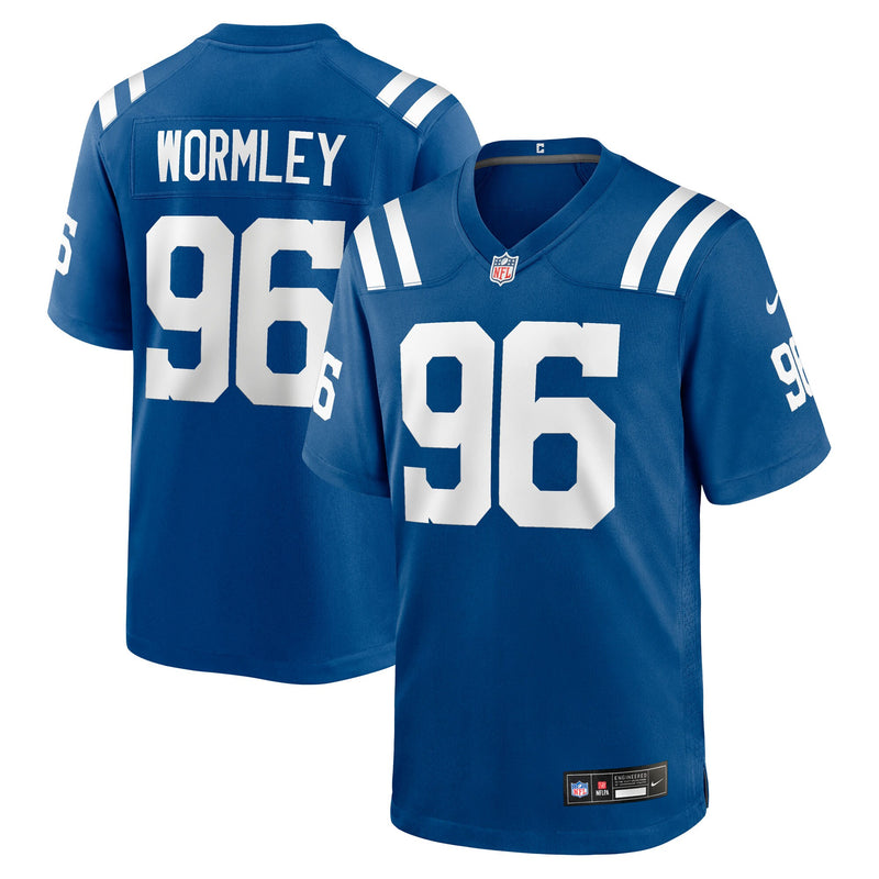 Indianapolis Colts Chris Wormley Royal Team Game Jersey