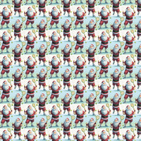 Humorous Sport Holiday Gift Wrap, Tennis Santa Christmas Wrapping Paper, Court Player Xmas Wrapping Paper, Athletic Xmas Gift Wrapping Paper