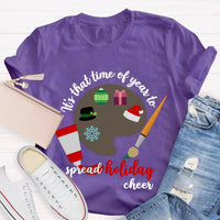 Tis the Season Festive Shirt, Holiday Cheer Christmas T-Shirt, Winter Holiday Graphic Tee, Adorable Christmas Vacation Unisex Present Shirt