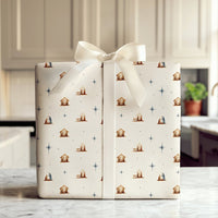 Holy Family Holiday Gift Wrap, Nativity Christmas Wrapping Paper, Watercolor Manger Wrapping Paper, Religious Christian Gift Wrapping Paper