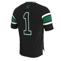 Eastern Michigan Eagles Lightweight Collegiate Football Blackout Fashion Jersey