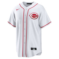 Cincinnati Reds White Home Blank Replica Jersey