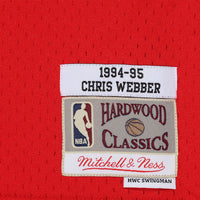 Washington Bullets Chris Webber 1994 Hardwood Classics Road Swingman Jersey - Scarlett
