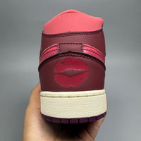 High Top Sneakers, Red Colorway, Lace Up Design, Casual Gift for Sneaker Fans