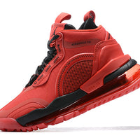 Sneakers, Red Colorway, Lace Up Design, Casual Gift for Sneaker Fans