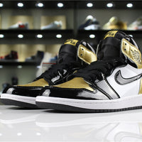 Sneakers, Black Gold Colorway, Lace Up Design, Casual Gift for Sneaker Fans
