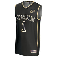Male #1 Black Purdue Boilermakers Lightweight Basketball Jersey